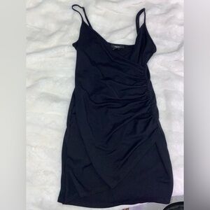 Forever 21 Black Ruched Mini